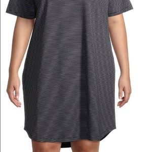 Terra & Sky Short Sleeve Scoop Neck Dress (NWT)